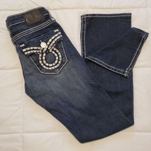 Big Star Liv Slim Boot Jeans Size 27R